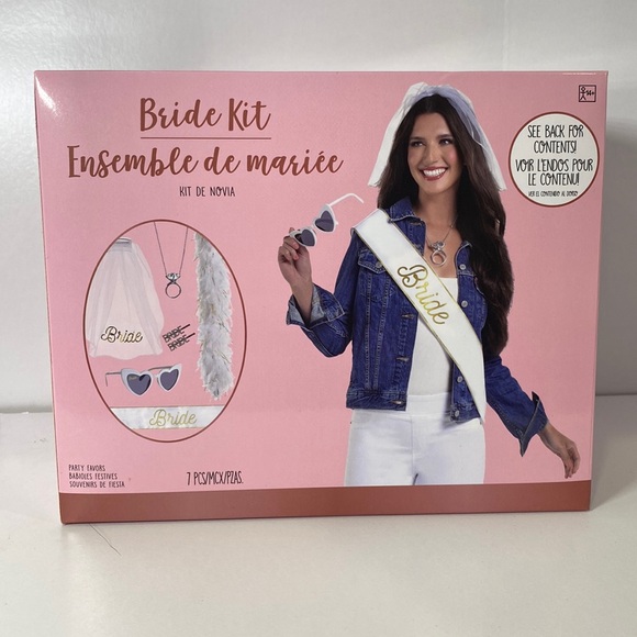 Accessories - 7 Piece Bridal Shower, Bachelorette Kit